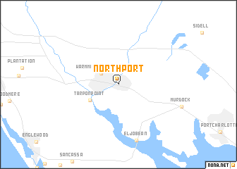 map of North Port