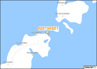 map of Northport