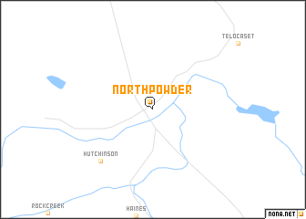 map of North Powder