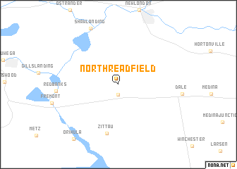 map of North Readfield