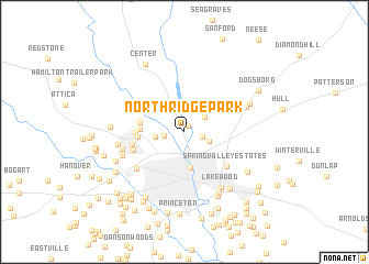 map of Northridge Park