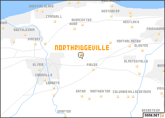 map of North Ridgeville