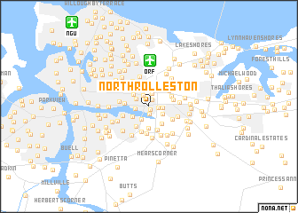 map of North Rolleston