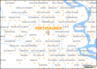 map of North Sājaria