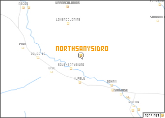 map of North San Ysidro