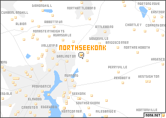 map of North Seekonk