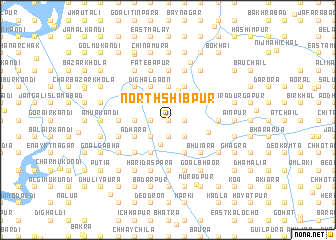 map of North Shibpur