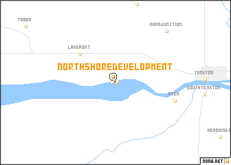 map of Northshore Development