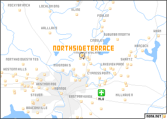 map of Northside Terrace