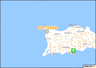 map of North Side