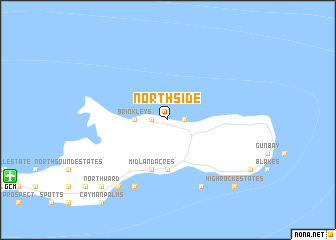 map of North Side