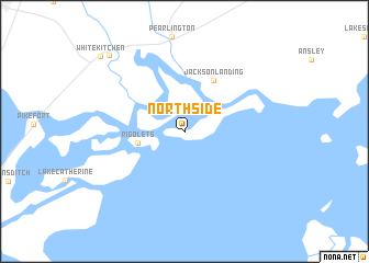 map of North Side