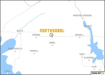 map of North Sobol
