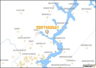 map of North Soddy