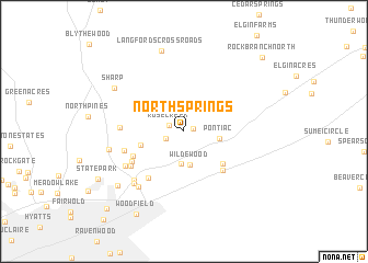 map of North Springs