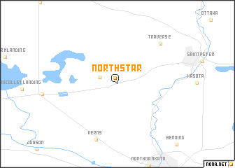 map of North Star