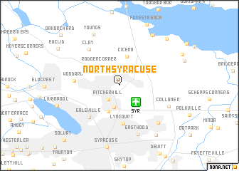 map of North Syracuse