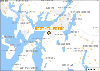 map of North Tiverton