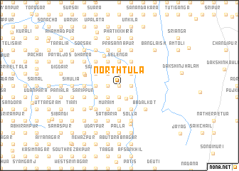 map of North Tula