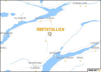 map of North Tullich