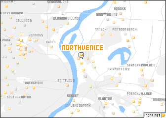 map of North Venice