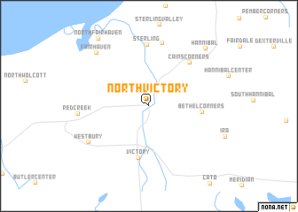 map of North Victory