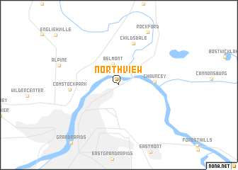 map of Northview