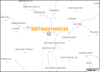 map of North Westminster