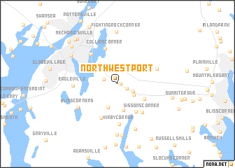 map of North Westport