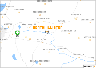 map of North Williston