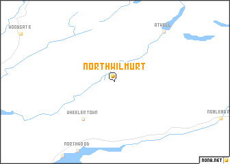 map of North Wilmurt