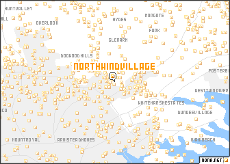 map of Northwind Village