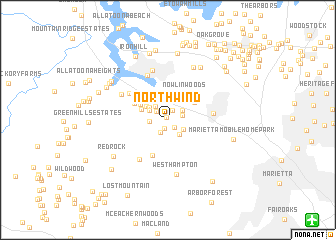 map of Northwind