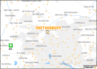 map of North Woburn