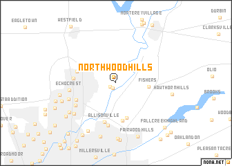 map of Northwood Hills