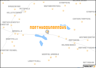 map of Northwood Narrows