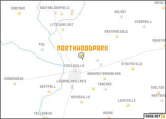 map of Northwood Park
