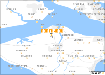 map of Northwood