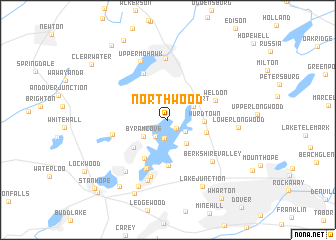 map of Northwood