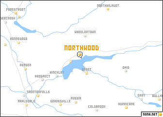 map of Northwood