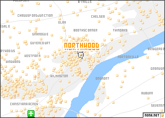 map of Northwood