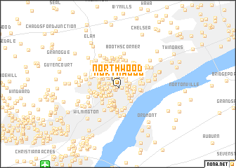 map of Northwood