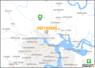 map of Northwood