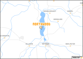 map of Northwood