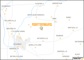 map of Nortonburg