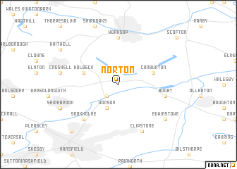 map of Norton