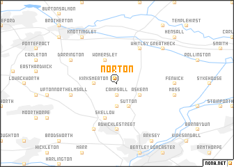 map of Norton