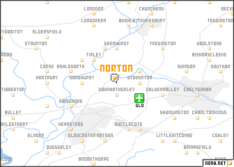 map of Norton