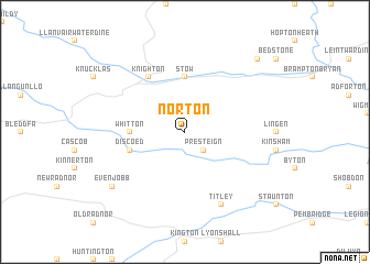 map of Norton