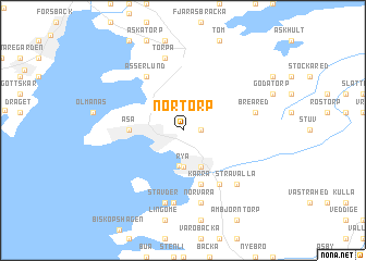 map of Nortorp